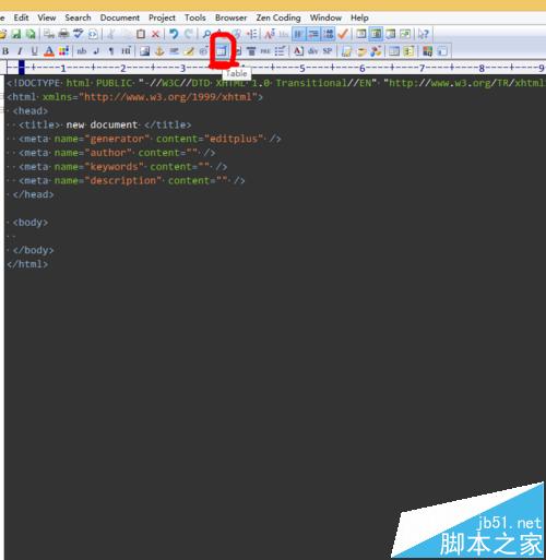editplus怎么插入表格?editplus插入html表格的方法