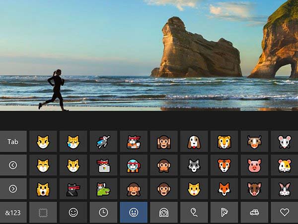 Win10一周年更新正式版14393新增emoji表情符号超过52000个