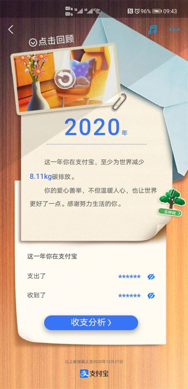 支付宝2020年度账单在哪里看 2020支付宝年度账单位置介绍