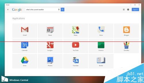 Google搜索应用在Win10正式版系统中怎么使用？