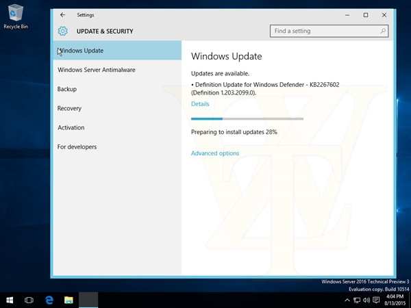 [海量截图+镜像下载]Windows Server 2016第三技术预览版泄露