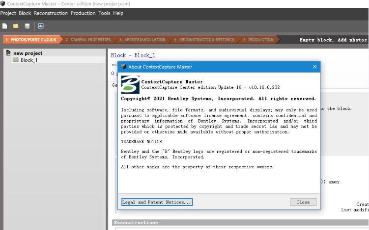 3d建模工具Bentley ContextCapture Center 18安装破解图文教程(附下载)