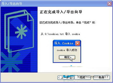 WinXP系统导入或导出Cookie信息方法图文教程