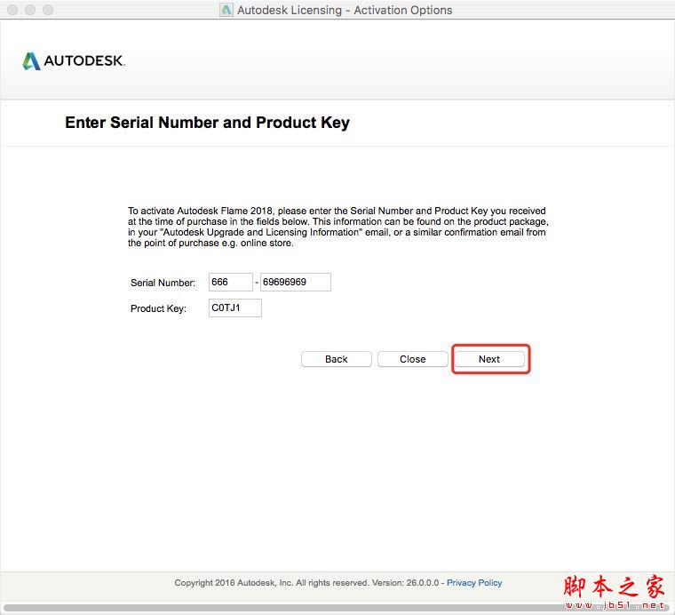Autodesk Flame 2018 Mac破解版安装图文教程(附注册机序列号)