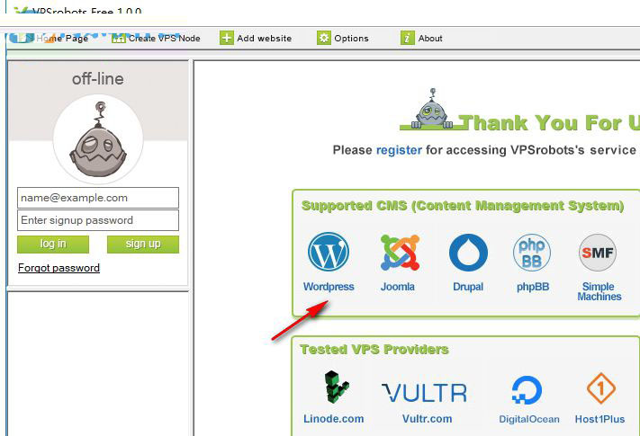 VPSrobots怎么使用 VPSrobots安装使用详细图文教程(附下载)