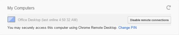 通过Google Chrome远程控制你的Windows10系统的方法