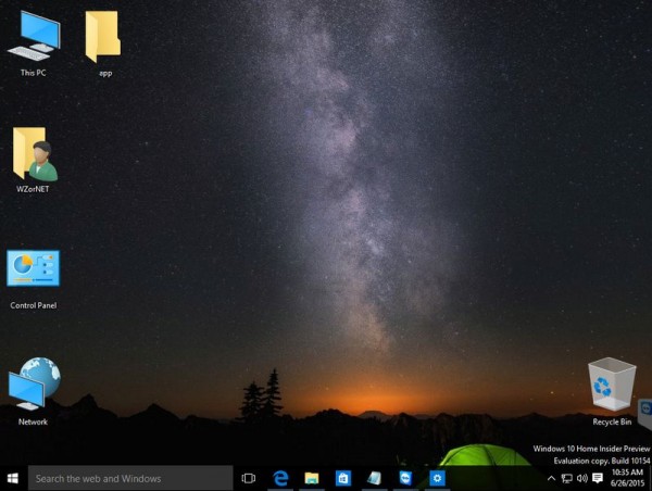Windows 10 Build 10154最新版系统截图首曝光