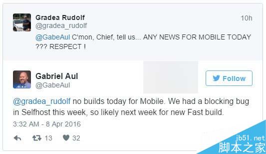 Win10移动版14316预览版本预计下周推送