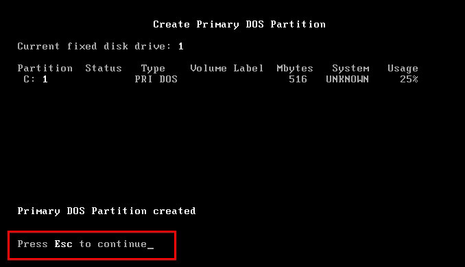 VMware 虚拟机 安装 DOS6.22（二）系统安装篇