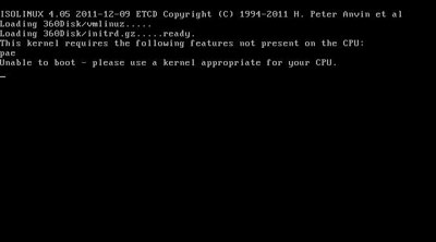 360急救盘无法启动的解决妙方图文详解