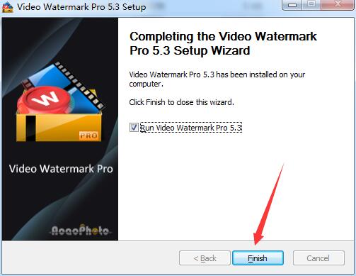 视频加水印软件Video Watermark Pro安装及激活图文教程(附补丁下载)