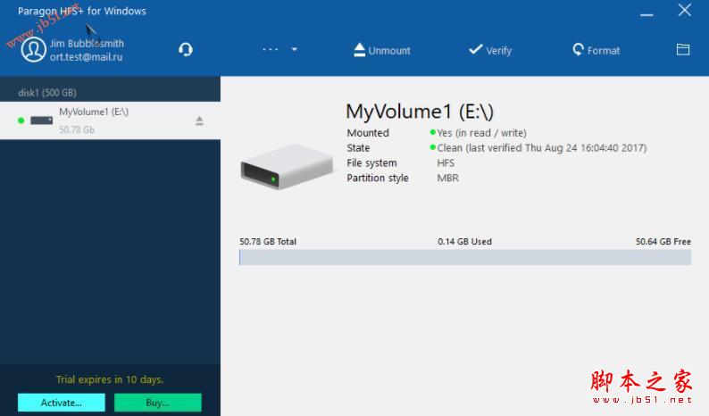 win读取mac磁盘工具Paragon HFS+ for Windows 11注册安装教程(附下载)
