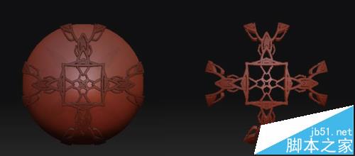 ZBrush怎么绘制镂空球体的效果?