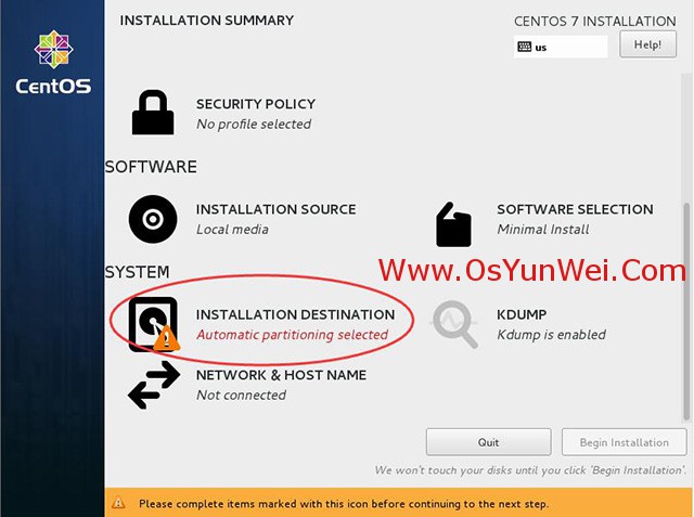 CentOS 7.2.1511 系统安装与配置图文教程