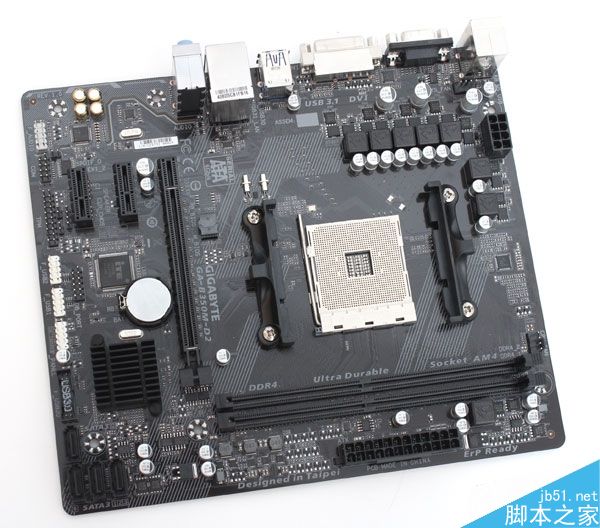 AMD AM4新接口主板B350图赏:支持DDR4内存