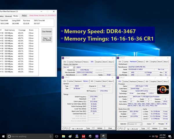 芝奇发布64GB DDR4-3466内存:专为针对AMD Ryzen优化
