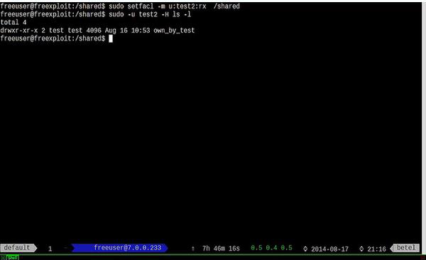 如何在Linux下设置访问控制列表(ACL)来控制用户的权限