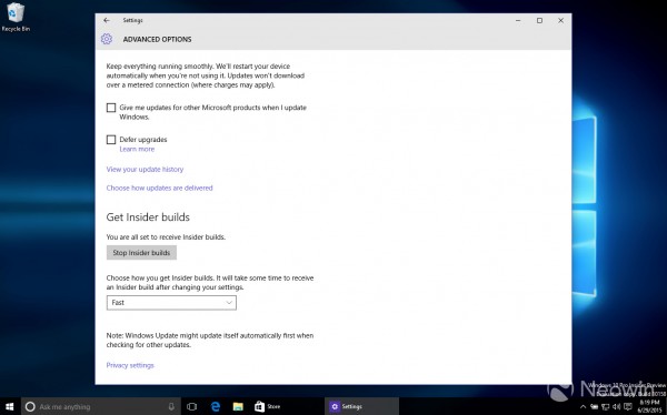 Windows 10 Build 10154上手操作截图欣赏
