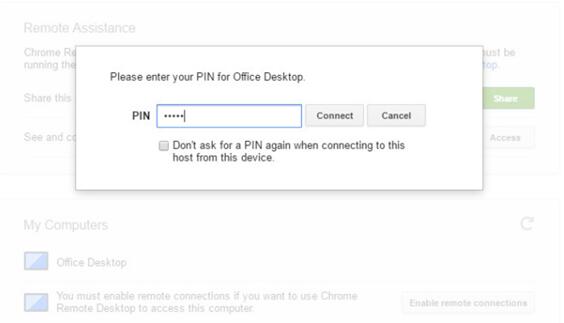通过Google Chrome远程控制你的Windows10系统的方法