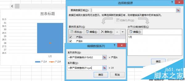 Excel 制作滑动控制联动（Excel数据图表）具体实现方法