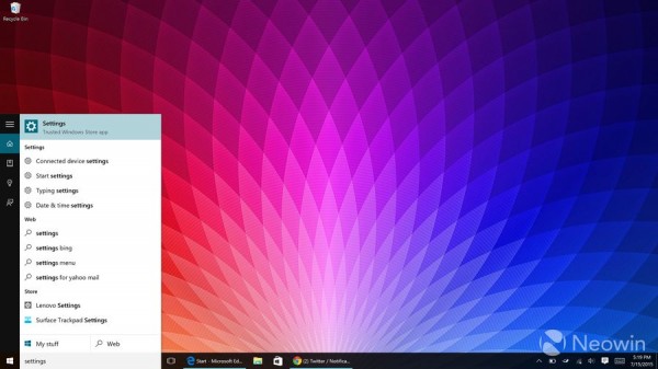 Windows 10 Build 10240预览版发布 右下角水印消失