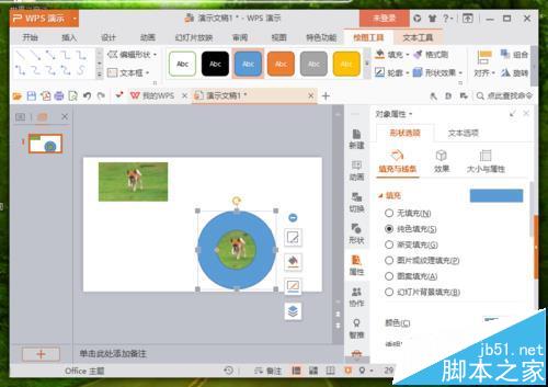 WPS中的图片怎么改变形状?