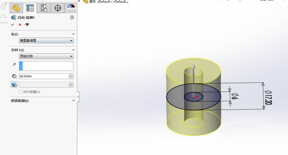 Solidworks怎么建模螺旋桨? sw画螺旋桨模型的教程