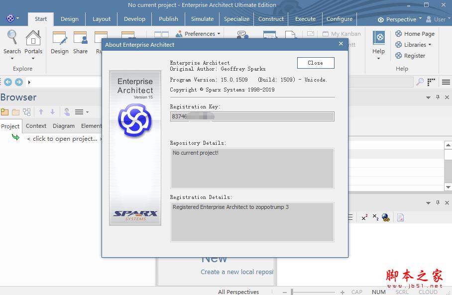 Enterprise architect 15免费注册激活详细安装教程(附激活文件下载)