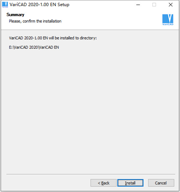 机械CAD绘图软件 VariCAD 2020特别安装及激活教程(附注册机下载)