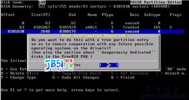 FREEBSD6.2 详细安装图解