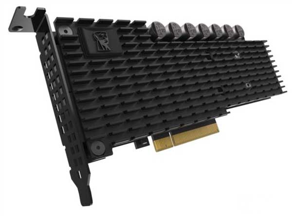 金士顿发布DCP1000 M2 SSD:读写速度6000MB/s