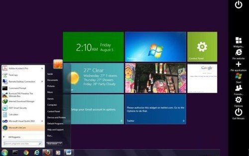 win8系统恢复经典开始菜单的方法