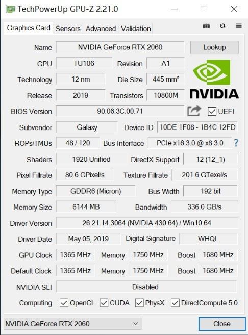 影驰RTX 2060Mini显卡值得买吗 影驰RTX 2060Mini显卡详细评测