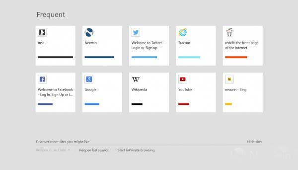 Windows 8.1和IE11更新：导航页已加入搜索框