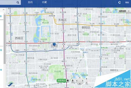 here地图城市地铁线路该怎么查看?