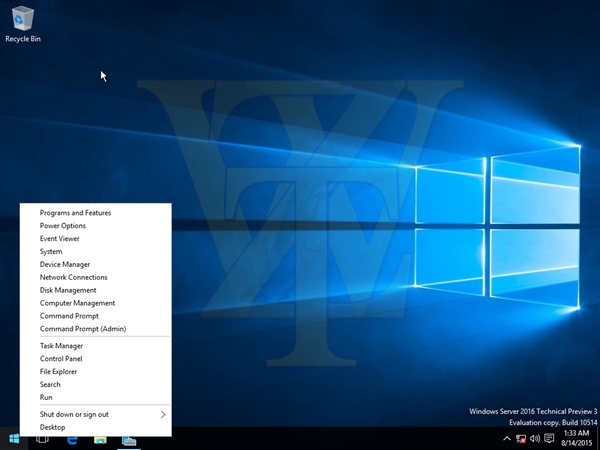 [海量截图+镜像下载]Windows Server 2016第三技术预览版泄露