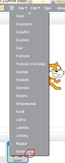 scratch怎么换语言? scratch系统语言的设置方法