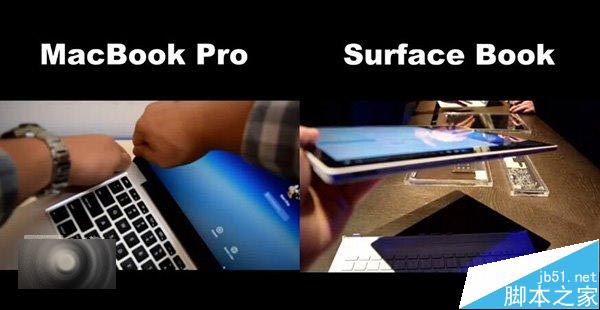 视频体验Surface Book与MacBook Pro区别对比