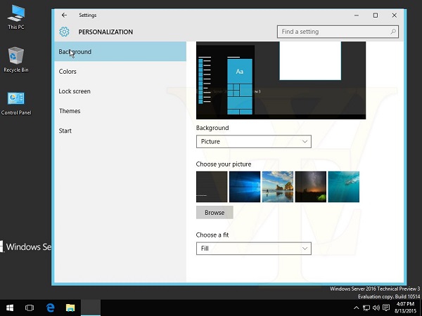 Windows Server 2016 build 10514系统截图曝光