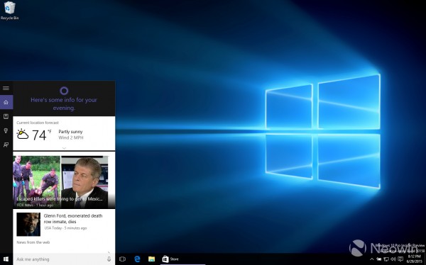 Windows 10 Build 10154上手操作截图欣赏