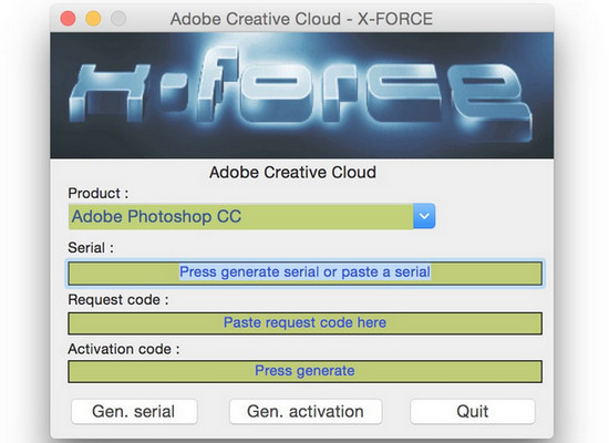 Adobe CC 2014 mac系列破解教程及破解工具下载