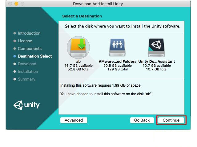 unity mac 5.6最终版免费详细图文教程(附unity5.x下载)