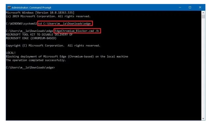 怎么阻止Win10上自动安装Microsoft Edge Chromium?