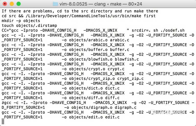 苹果电脑下如何更新vim版本?在Mac下升级vim8.0版本的方法介绍