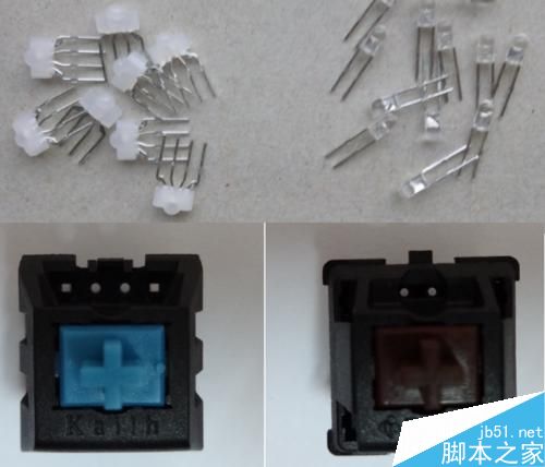 机械键盘更换背光LED与机械轴图文教程