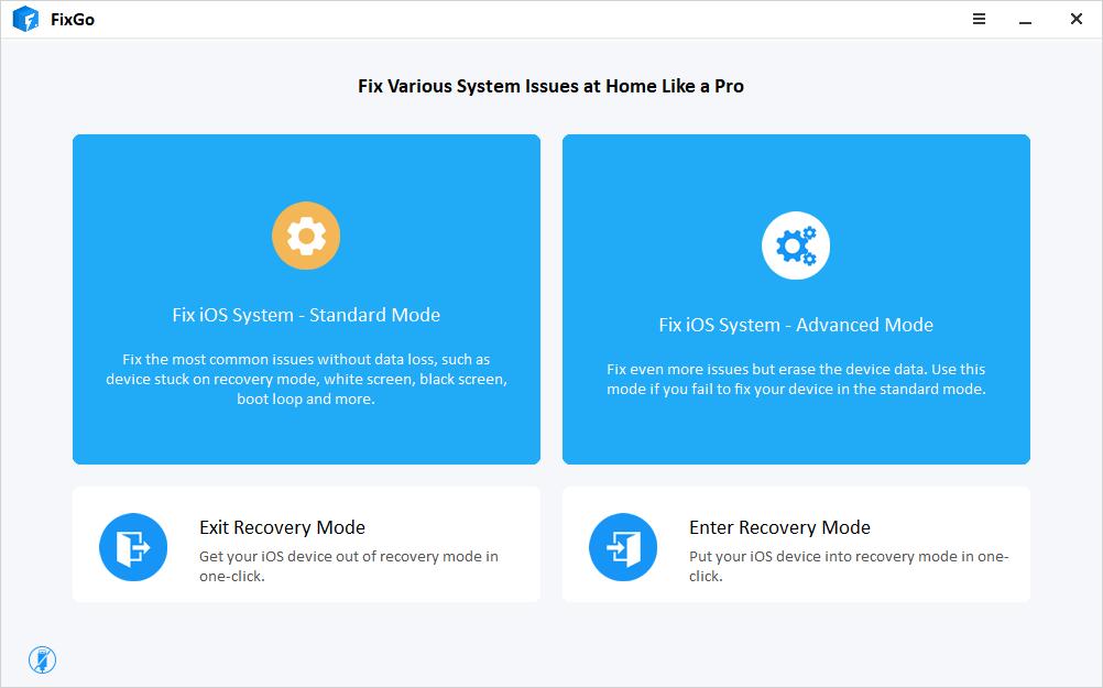 ios系统修复工具 iToolab FixGo 无限使用教程