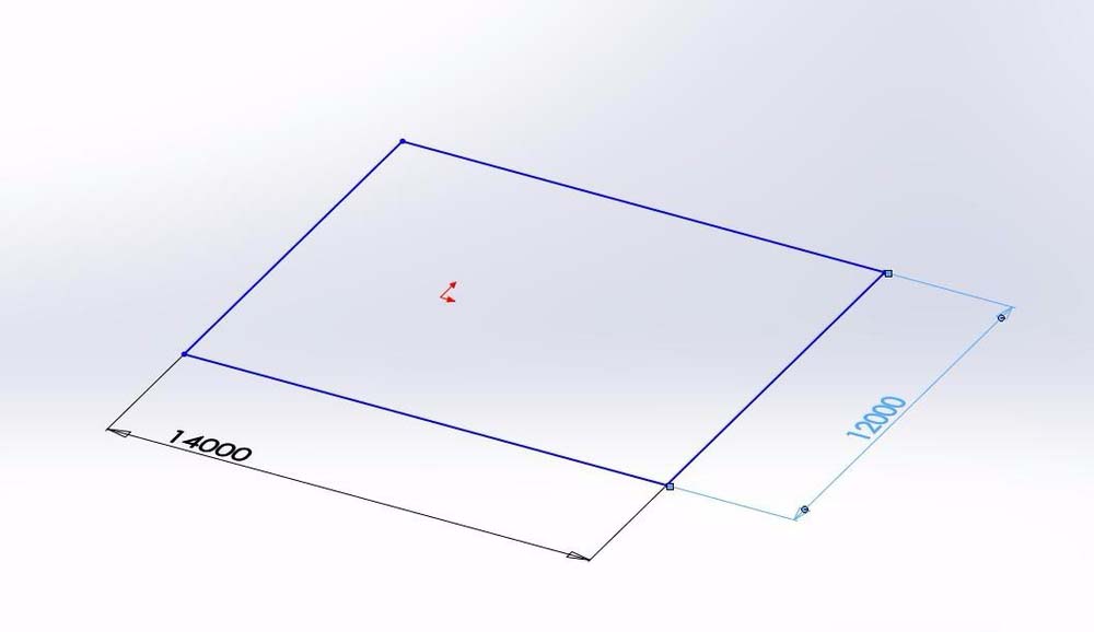 solidworks建筑墙体怎么画? solidworks承重墙的绘制方法