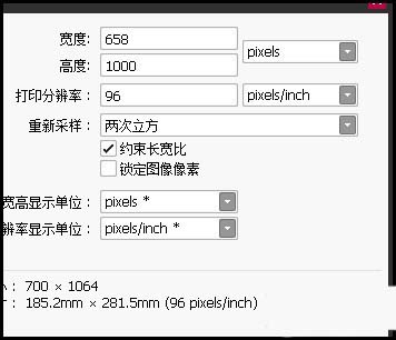 SAI怎么调整图片的大小?