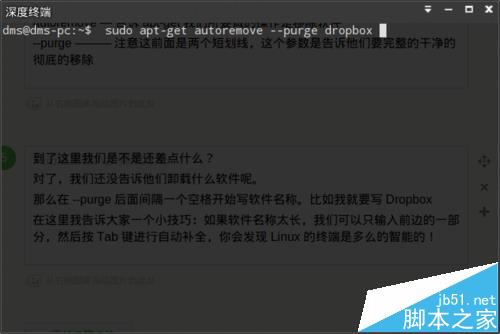 Linux系统怎么卸载软件? Linux卸载Dropbox的教程