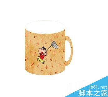 在word文档中绘制一个漂亮的卡通杯子